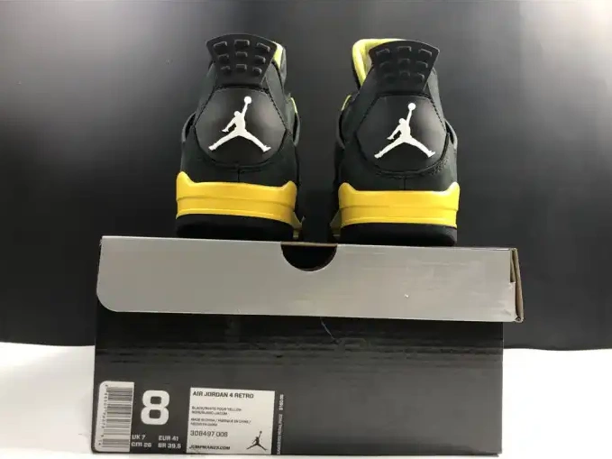 MaikeSneakers Thunder Air 308497-008 Jordan 4 Retro 0524